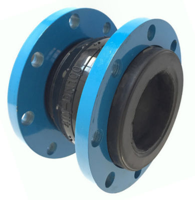 OEM Single Sphere Expansion Bellows Rubber Carbon Steel Flanged Rubber Flex Joint