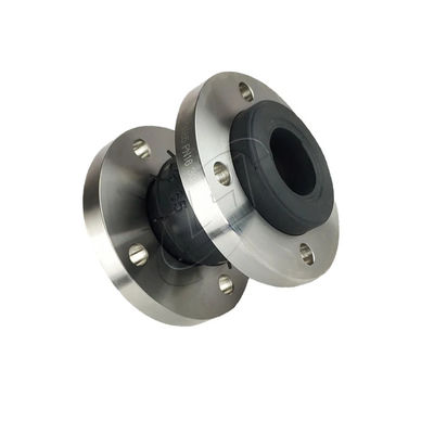 6 Inch Carbon Steel Flange EPDM Bellows Expansion Joint / Flexible Rubber Expansion Joint