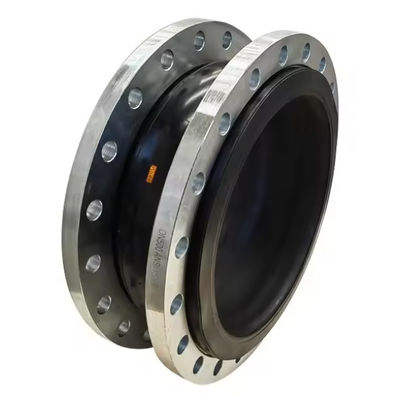 Carbon Steel Single Sphere Rubber Expansion Joint  Flanged Flexible