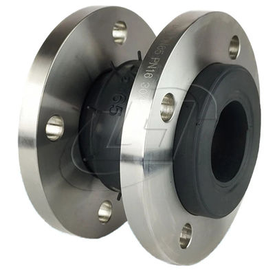 NR NBR EPDM Single Sphere Rubber Expansion Joint For High Rise Water Supply System
