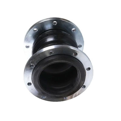 DN125 Double Sphere Rubber Expansion Joint Telescopic Rubber Compensator