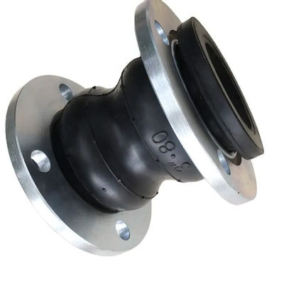 NBR Flanged Rubber Expansion Joint Customizable Corrugated Compensator