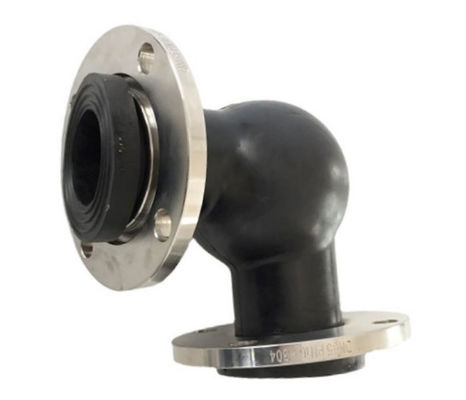 90 Degree Elbow Rubber Joint CR NBR Neoprene Rubber Flexible Joint