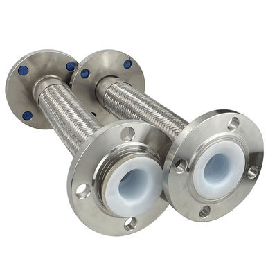 DN200mm Stainless Steel Convoluted Hose PN16 Stainless Steel Braided Flex Tubes
