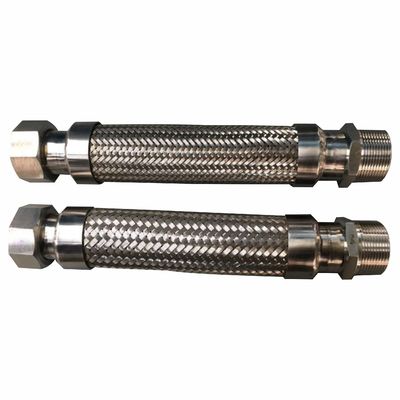 Stainless Steel 304 Threaded Flexible Hose Multiuse Union Type Pipe Fitting