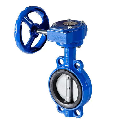 6Inch 150mm Ductile Iron Butterfly Valve NBR Rubber Sleeve Clamp Center Line