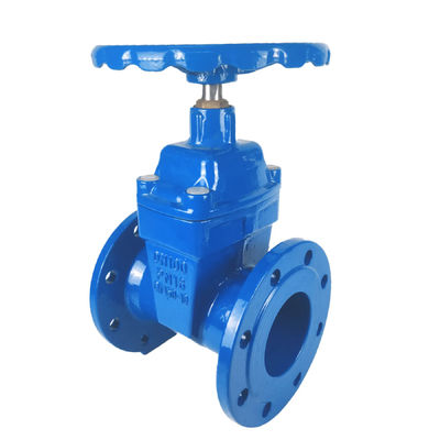 ANSI 150LB PN16 Cast Iron Gate Valve Ductile Iron Resilient Seat For Water Treatment