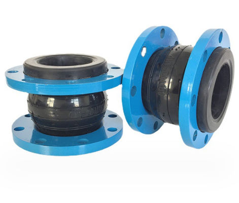 OEM Single Sphere Expansion Bellows Rubber Carbon Steel Flanged Rubber Flex Joint