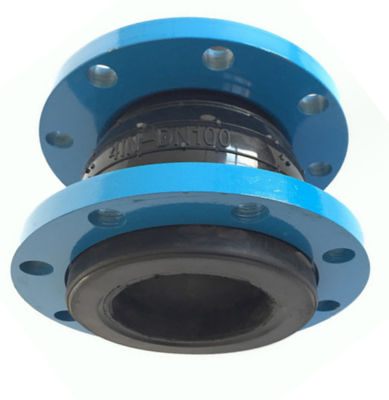 OEM Single Sphere Expansion Bellows Rubber Carbon Steel Flanged Rubber Flex Joint