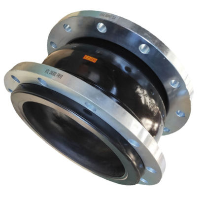 Epdm Nbr Single Sphere Flange Rubber Expansion Joint For Pipe / Rubber Flexible Joint Flange Type