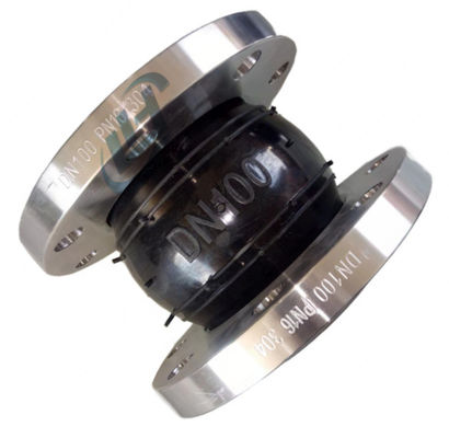 DN15-DN1200 General Rubber Expansion Joints Rubber Compensator For Sewage Chemical