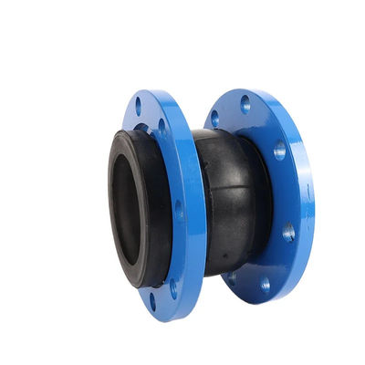 Epdm Flexible Pn16 Flange Rubber Bellows Expansion Joints single ball Pipe Connector