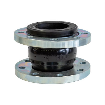 DN250 PN16 Flanged Rubber Bellows Connector Epdm Ansi 150lb Rubber Expansion Joint