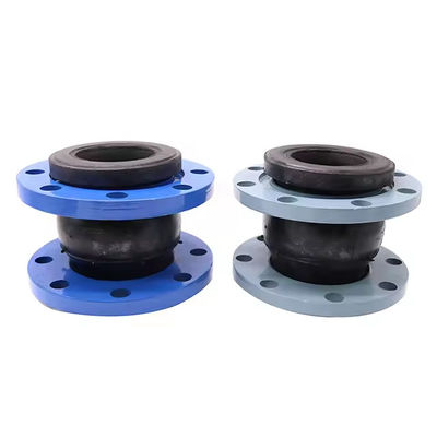 Carbon Steel Flanged Flexible Epdm Rubber Expansion Joint Bellow Dn100 Pn16 Chemical Acid Alkali Resistant