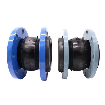 Carbon Steel Flanged Flexible Epdm Rubber Expansion Joint Bellow Dn100 Pn16 Chemical Acid Alkali Resistant