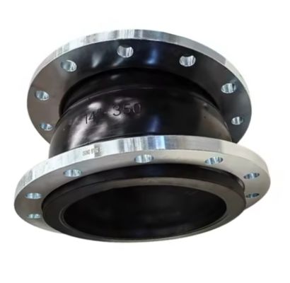 Dn350 Ansi Flanged Rubber Expansion Joint Stainless Steel Flexible Joint Flange Type