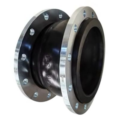 Dn350 Ansi Flanged Rubber Expansion Joint Stainless Steel Flexible Joint Flange Type