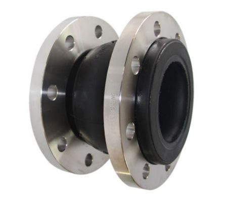 EPDM Rubber Expansion Joint with Galvanised Carbon Steel Floating Flange for Condenser Pump Discharge