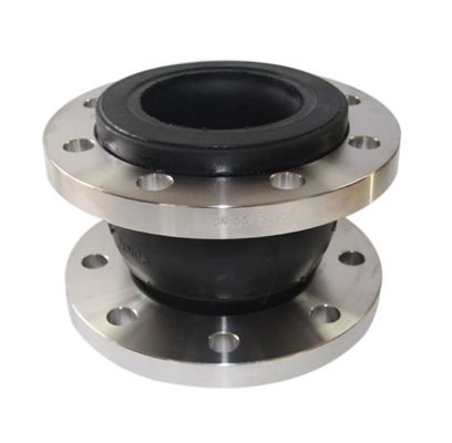EPDM Rubber Expansion Joint with Galvanised Carbon Steel Floating Flange for Condenser Pump Discharge