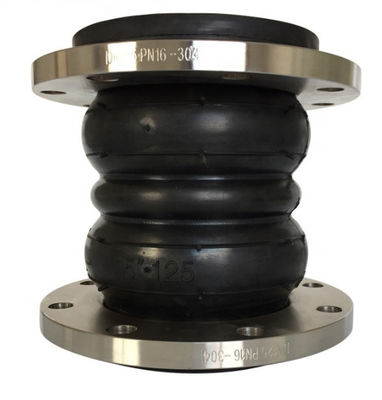 DN125 Pn16 Ss304 EPDM Connector IIR Double Sphere Expansion Joint