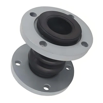 Dn150 Double Sphere Expansion Joint Stainless Steel Flanged Rubber Bellows
