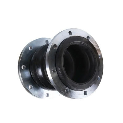 DN125 Double Sphere Rubber Expansion Joint Telescopic Rubber Compensator