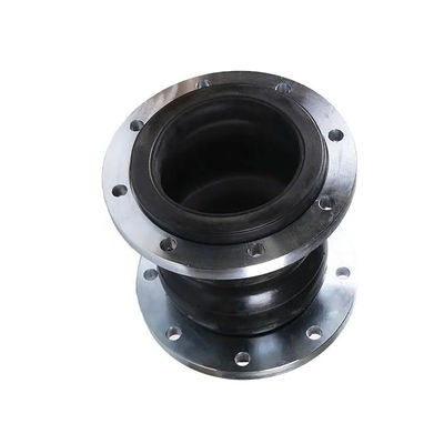 DN125 Double Sphere Rubber Expansion Joint Telescopic Rubber Compensator