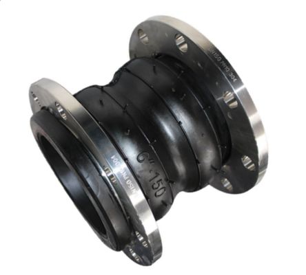 PN16 Flexible Joint 8 Inch Expansion Joint SS304 Rubber Joint Flange