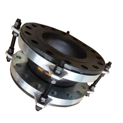 PN40 EPDM Rubber Expansion Joint Flange Compensator Flexible Fully Sealed