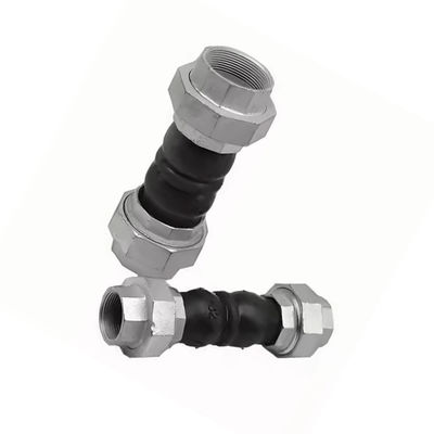 Malleable Iron Union Flexible Joint DN65 Rubber Union Connector Expansion Joints
