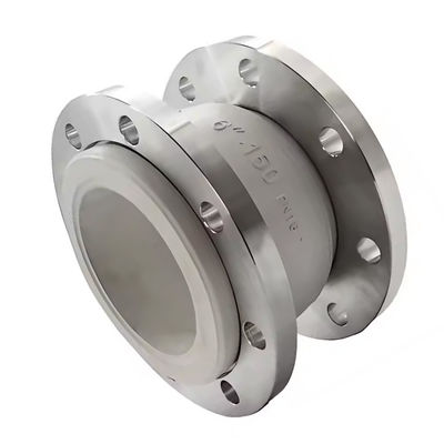 Food Grade SS316 Connection Single Bellow Rubber Expansion Joint DN150mm PN10