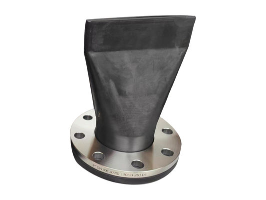 EPDM Rubber Duckbill Check Valve 8 Inch CS SS304 Duck Bill Valve