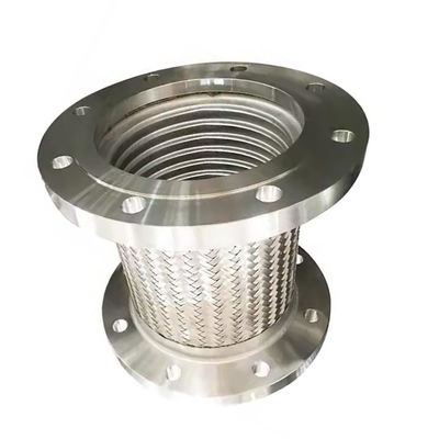 High Temperature Braided Expansion Joint DN80 PN10 Stainless Steel Metal Hose