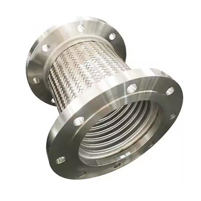 High Temperature Braided Expansion Joint DN80 PN10 Stainless Steel Metal Hose