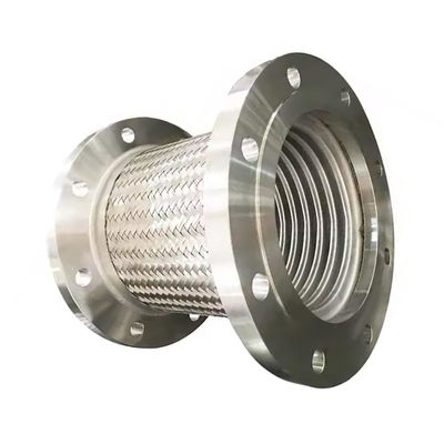 High Temperature Braided Expansion Joint DN80 PN10 Stainless Steel Metal Hose