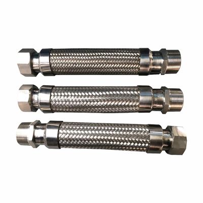 Stainless Steel 304 Threaded Flexible Hose Multiuse Union Type Pipe Fitting