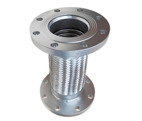 DN250 PN16 Flange Stainless Steel Braided Flex Hose For Liquefied Petroleum Gas