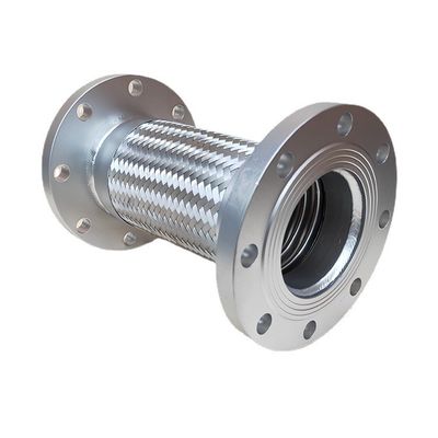 DN250 PN16 Flange Stainless Steel Braided Flex Hose For Liquefied Petroleum Gas