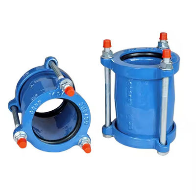 EN124 DI Gibault Repair Coupling PE PVC Steel Pipe Gibault Joint Installation