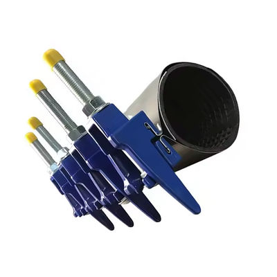 100mm-400mm SS Repair Clamp SS304 Full Circle Repair Clamp Ductile Iron