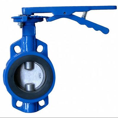 DN50-DN300 6 Wafer Butterfly Valve PN10 PN16 Wafer Style Butterfly Valves