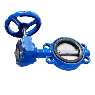 6Inch 150mm Ductile Iron Butterfly Valve NBR Rubber Sleeve Clamp Center Line