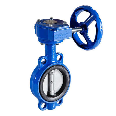 6Inch 150mm Ductile Iron Butterfly Valve NBR Rubber Sleeve Clamp Center Line