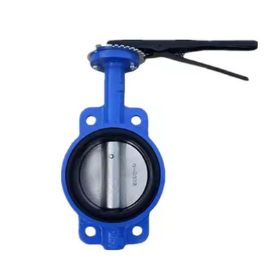 PN10 PN16 2 Inch Butterfly Valve Handle Wafer Cast Iron Manual Butterfly Valve