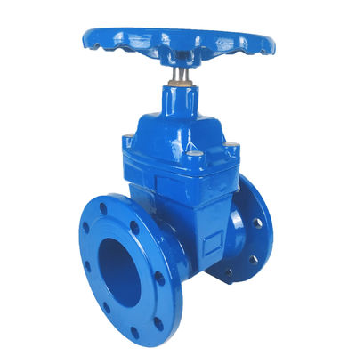 ANSI 150LB PN16 Cast Iron Gate Valve Ductile Iron Resilient Seat For Water Treatment
