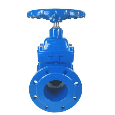 ANSI 150LB PN16 Cast Iron Gate Valve Ductile Iron Resilient Seat For Water Treatment