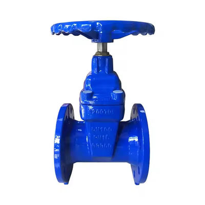 DN80mm Ductile Iron Gate Valve PN16 OEM Di Gate Valve Resilient Seated