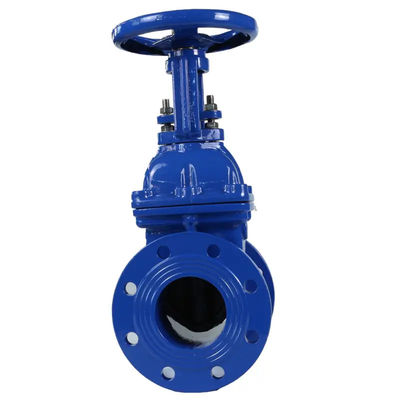 200mm PN16 Sluice Gate Valve 8 Inch Flanged Manual Type Rising Stem